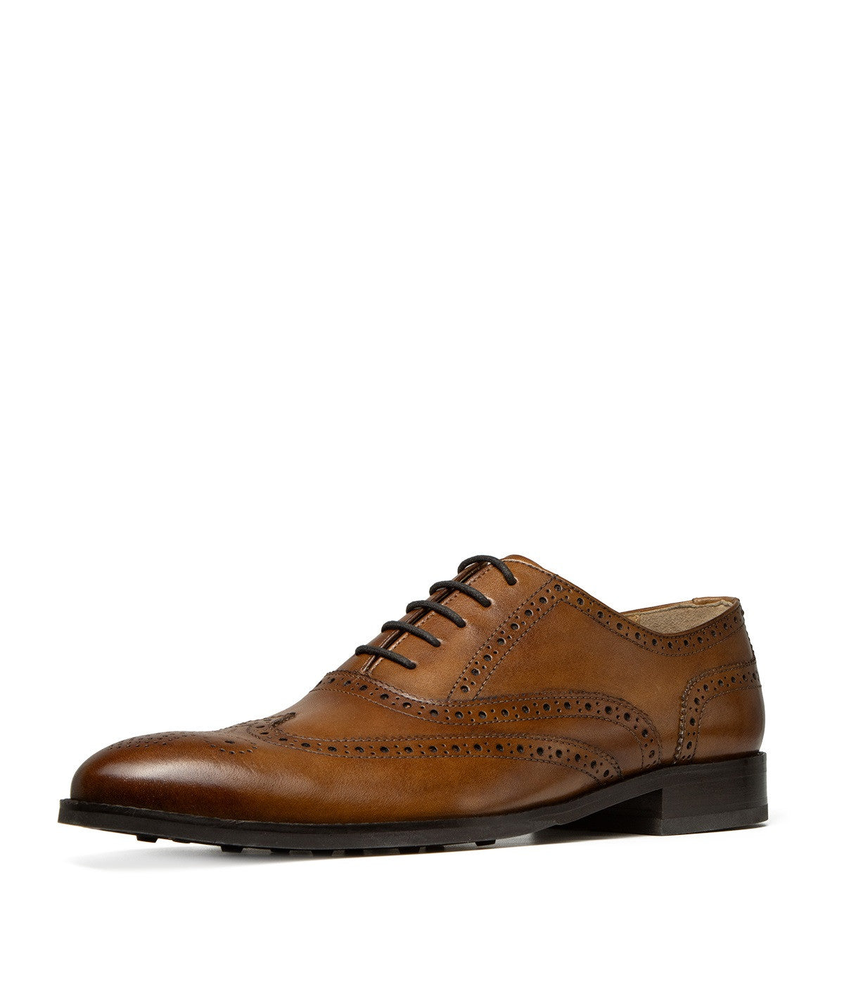 Richelieu DRUMOND Marron Patiné