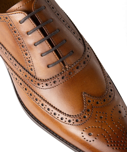 Richelieu DRUMOND Marron Patiné