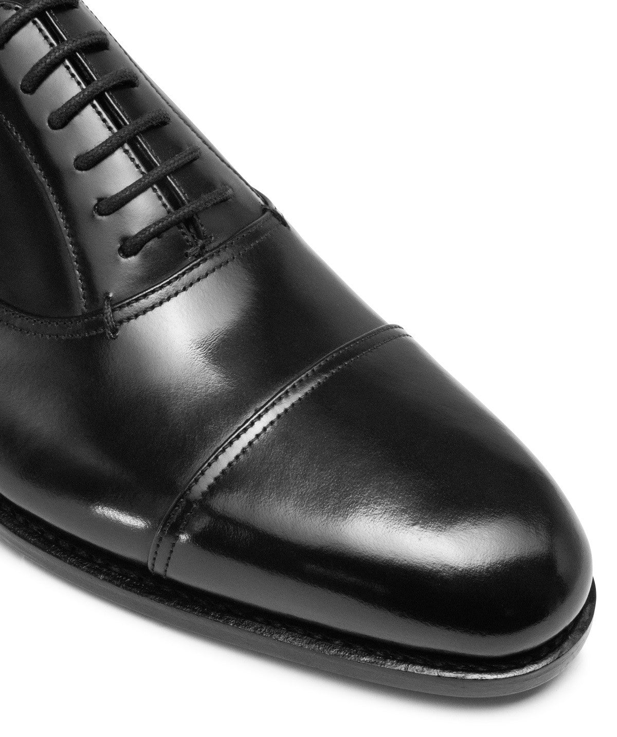 Richelieu Windsor Noir Lisse