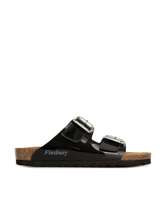 Sandales Aurélie Vernis Noir
