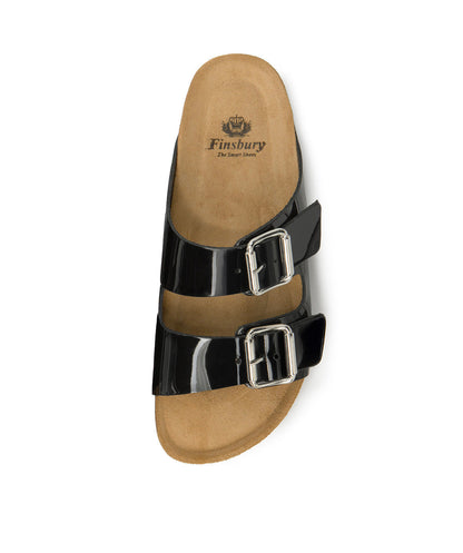 Sandales Aurélie Vernis Noir