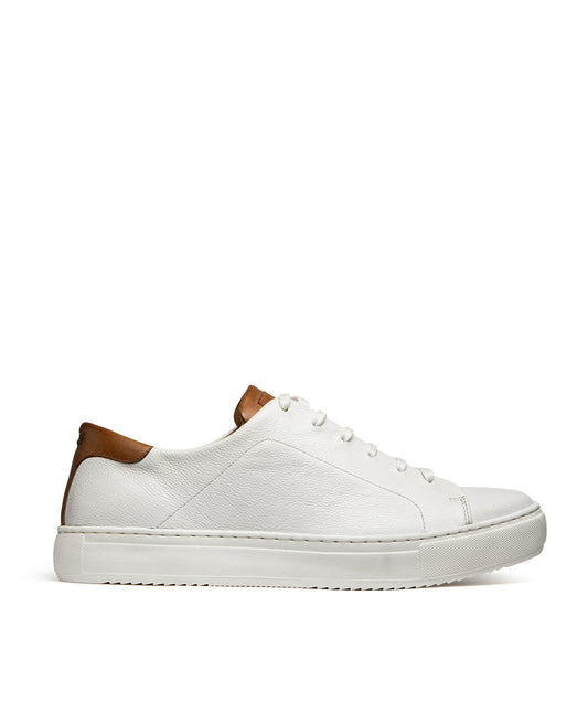 Baskets MURPHY Grainé Blanc