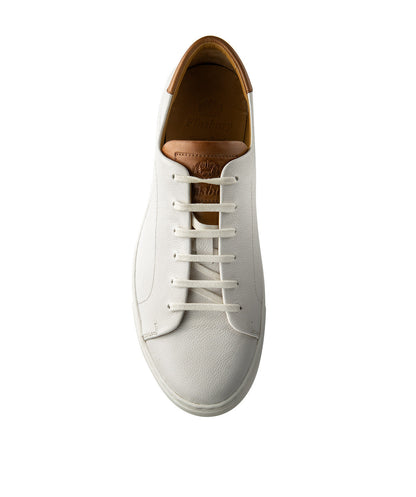 Baskets MURPHY Grainé Blanc