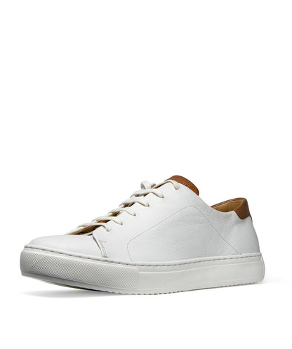Baskets MURPHY Grainé Blanc