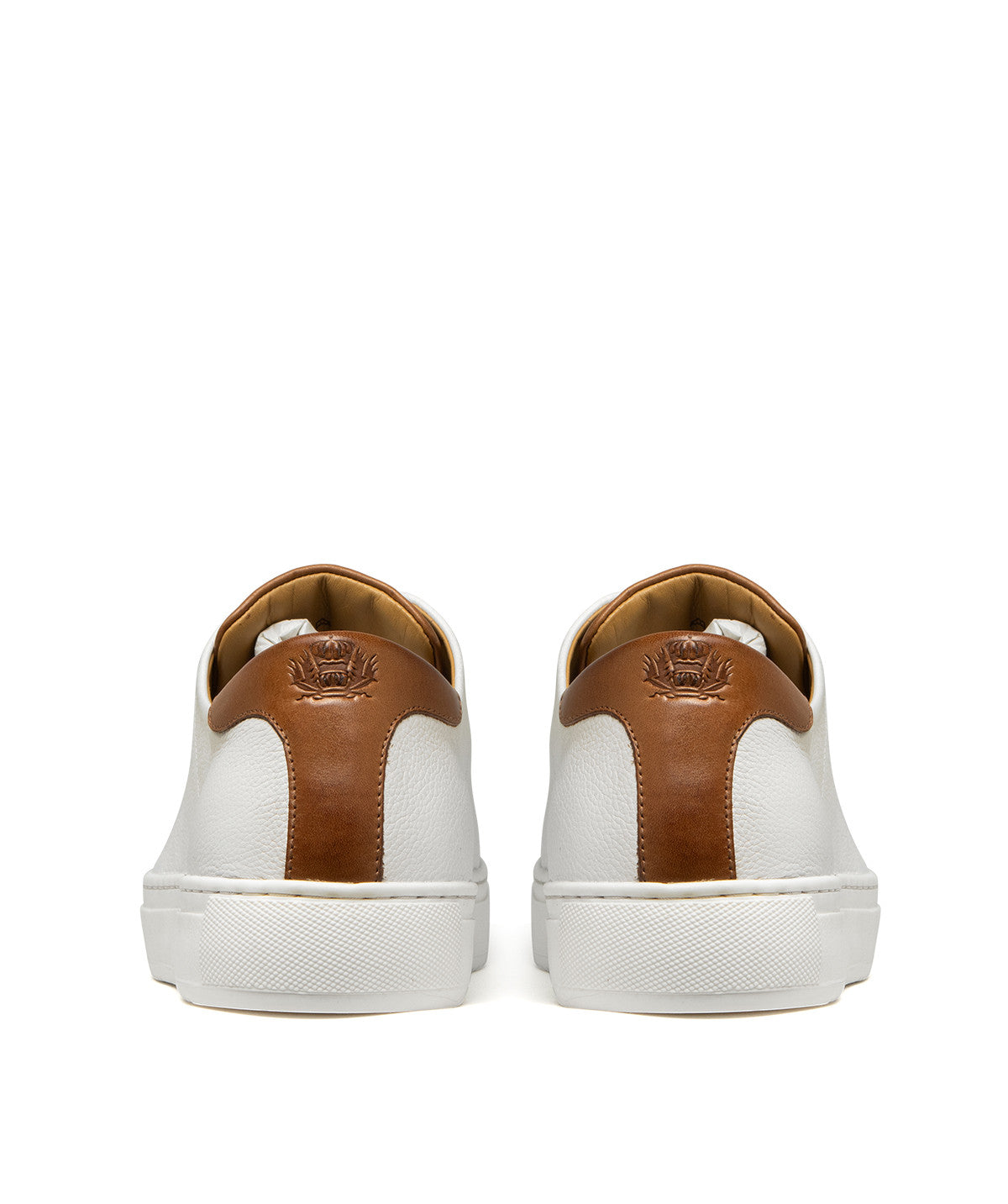 Baskets MURPHY Grainé Blanc