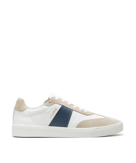 Baskets LEO Blanc et Bleu