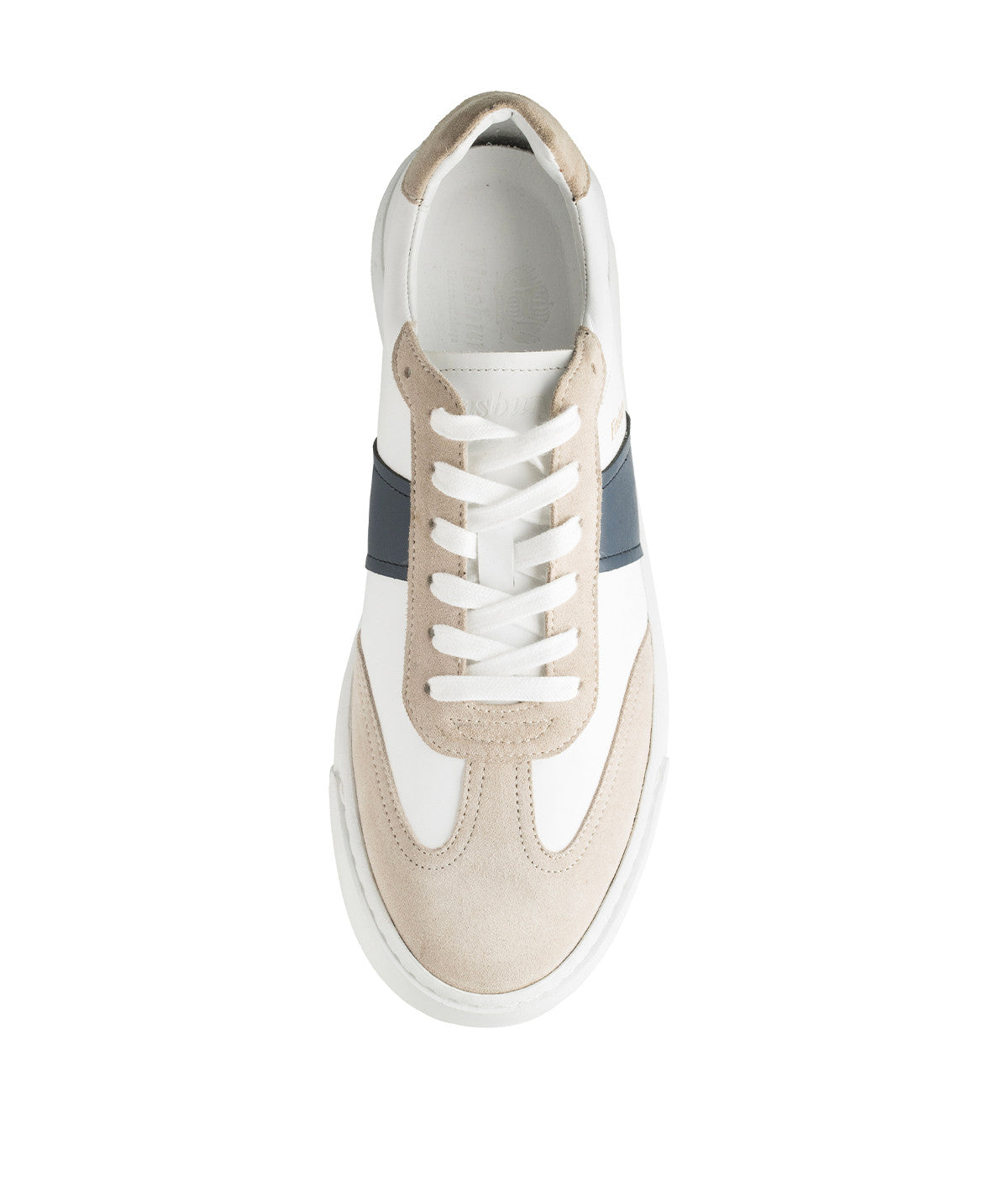 Baskets LEO Blanc et Bleu
