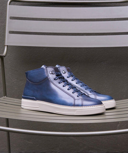 Baskets Montantes RIVA Bleu