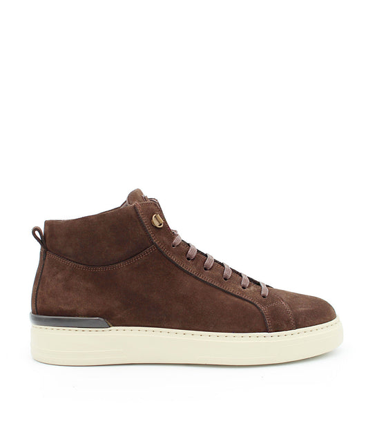 Baskets Montante RIVA Daim Marron