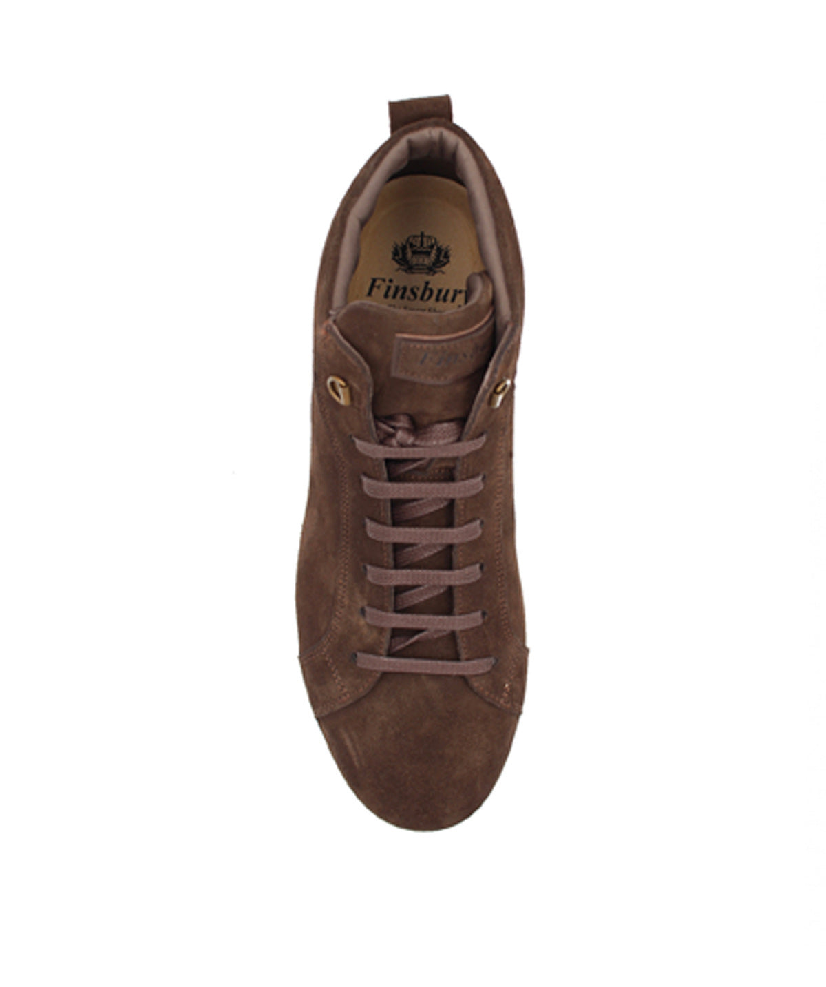 Baskets Montante RIVA Daim Marron