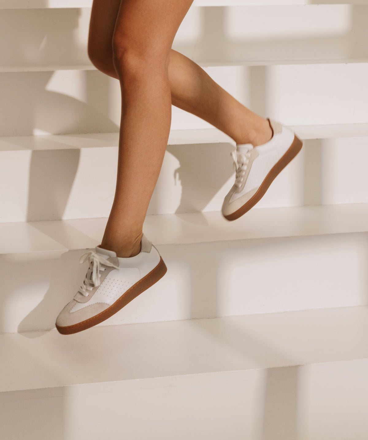 Baskets JANE Blanc